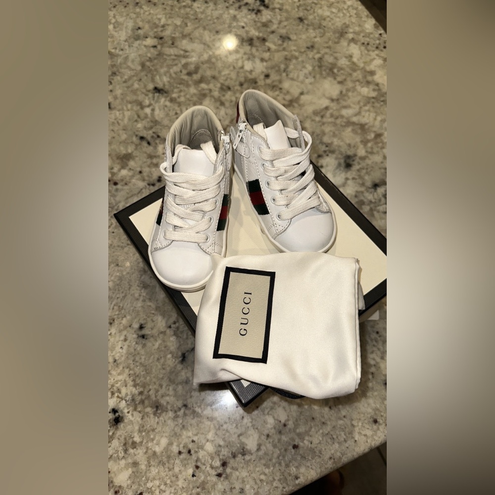 Gucci Leather Upper Rubber Sole